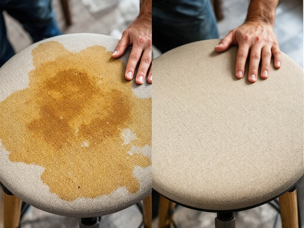 Fabric Chair Deep Cleaning Results