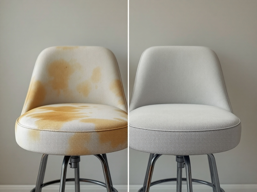 Before and After Chair Cleaning